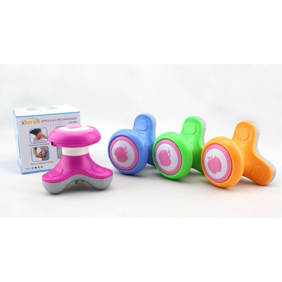 Portable Handled Triangle Vibration Electric Massager  Use USB Cable or 3pcs AAA Batteries ( Come with USB Cable)